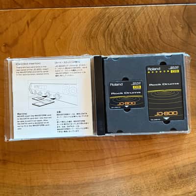 Roland JD-800 or JD-990 sound card SL-JD80-03 Rock Drums 1991-1996 image 3