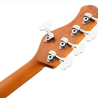 Sadowsky MetroExpress 21-Fret Vintage M Bass Morado Fingerboard 5-String - Solid Champagne Metallic High Polish image 3