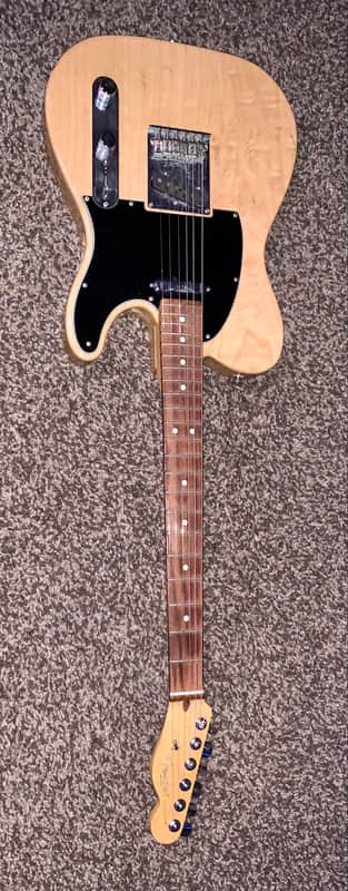2016 Fender American Standard Telecaster natural electric guitar made in the USA American ohsc
