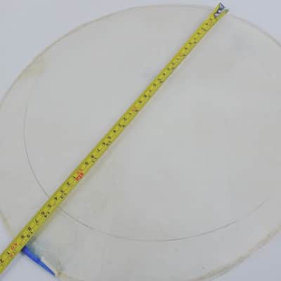 Slingerland Radio King Calf Skin Drum Head Retuck Project 12-13"Tom Vintage 40s image 5
