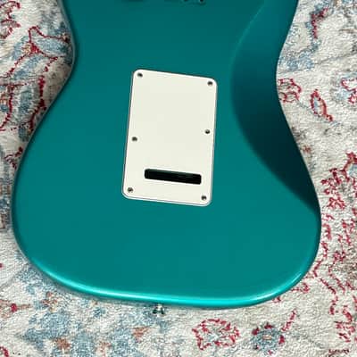 Share 1994 Fender 40th Anniversary Stratocaster guitar body USA American Turquoise image 7