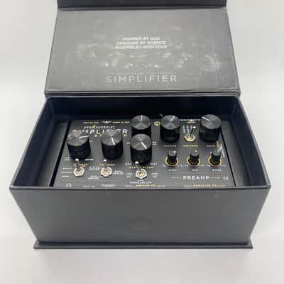 DSM & Humboldt Electronics Simplifier Bass Station Preamp / CabSim / DI 2020 - 2021 - Black image 2