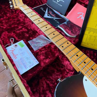 2019 Fender Custom Shop Esquire Telecaster ‘56 NAMM Relic Limited - Wide Fade 2 Color Sunburst image 21