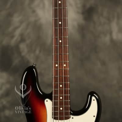 1983 Fender Precision Bass Elite II Sunburst image 4