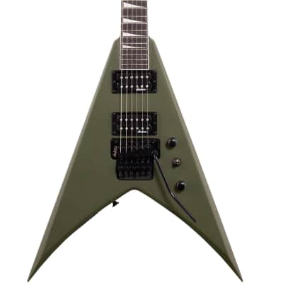 Jackson Dinky Arch Top JS22 Jackson JS Series King V JS32 Electric Guitar, Amaranth Fingerboard Guitar, Matte Army Drab image 1