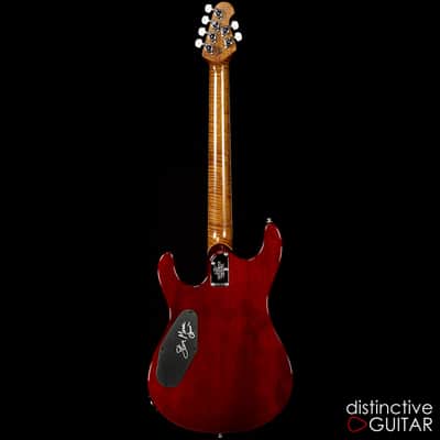 Ernie Ball Music Man Steve Morse LIMITED BFR Caramel Burst Flame #9 / 35 image 7