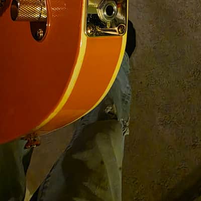 Custom Telecaster style 2014 - Gloss Hotrod Orange image 6