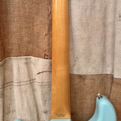 Fender CIJ/MIJ '62 Reissue Stratocaster 2005 - Daphne Blue image 8