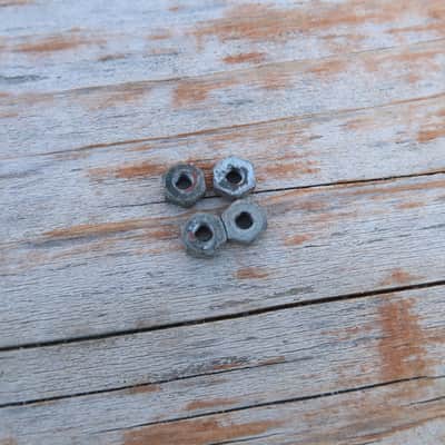 Fender Bandmaster, Bassman speaker nuts 1955 vintage real image 4