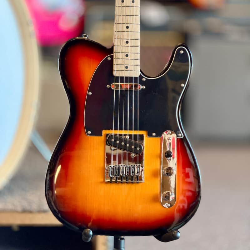 Squier by Fender Affinity Series Telecaster Electric Guitar, 3-Color Sunburst image 1