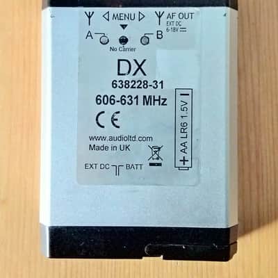 Envoy EN2 DX Bodypack True Diversity Receiver 606-646 MHz Range for UK & Europe image 5