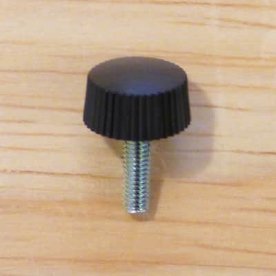 Boss Pedal Standard Black Plastic Thumb Screw - Battery Compartment Replacement Part - Brand New! image 1