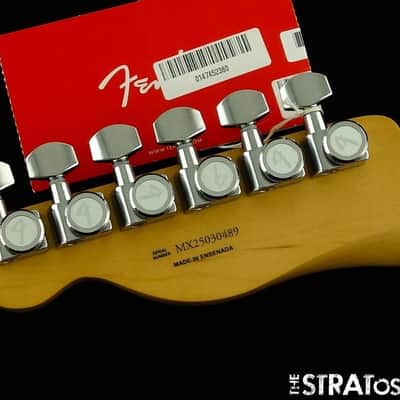 Fender Player II Modified Tele NECK + LOCKING TUNERS, Rolled Edges ''C'', Maple image 6
