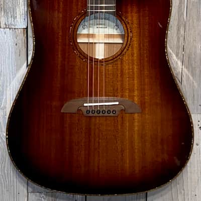 Alvarez MDA66CESHB Masterworks Cutaway Dreadnought w/ Electronics Shadowburst image 4