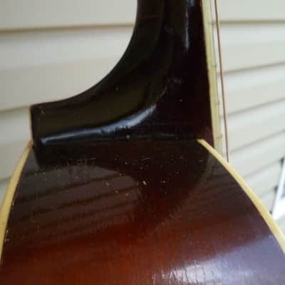 1935 Harmony Gene Autry Old Santa Fe Archtop - Amber Sunburst image 8