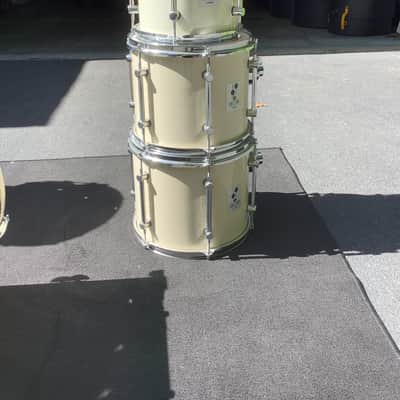 SONOR Force 2000 shell pack 80s - Cream white, Hardware available upon request image 6