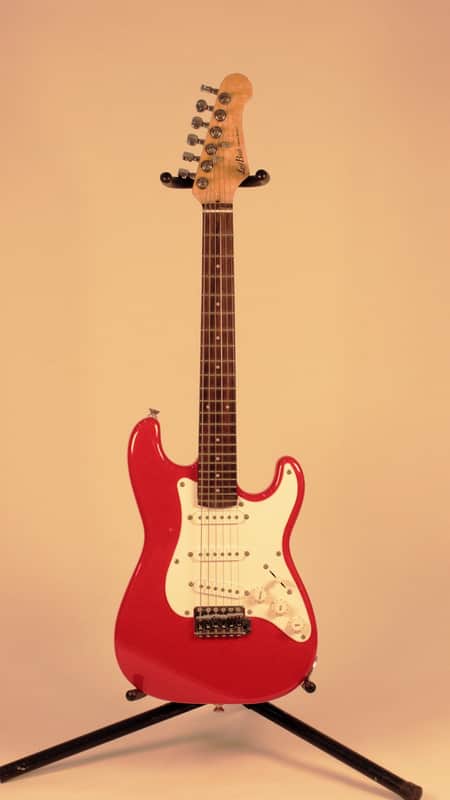 Shimamura pmk-1 Red with an original gig bag image 1