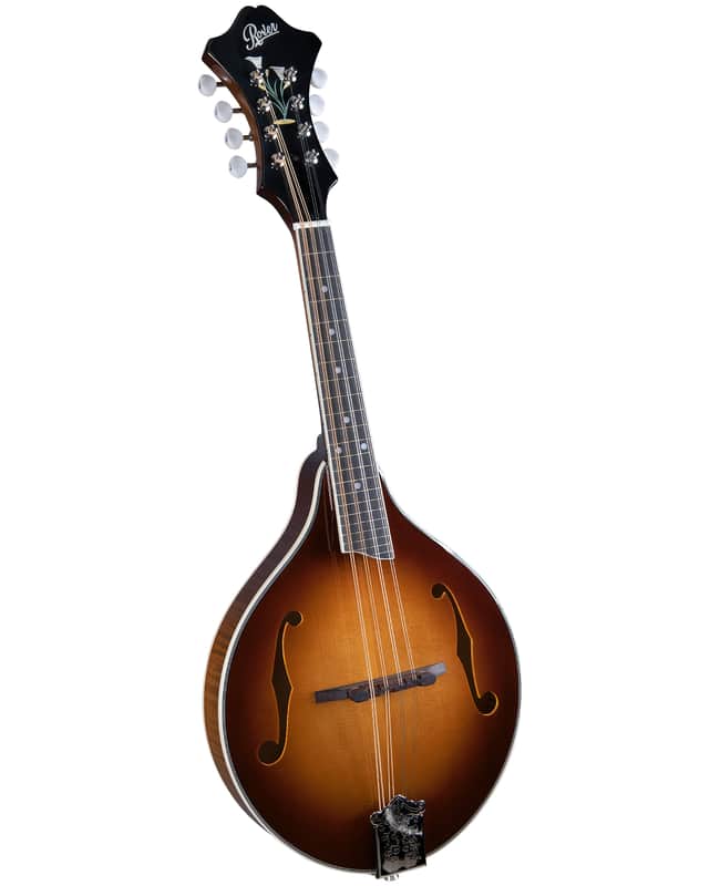 Rover RM-80S Deluxe A-Model Mandolin – Solid Top – Burgundy Burst image 1