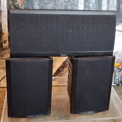 Yamaha Yamaha NS-AC 327 center channel 2-NS-A327 satellites 2006 - Black image 1