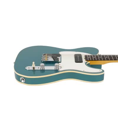 Used Fender Custom Shop Custom Double Esquire DLX CC - Aged Ocean Turquoise image 5