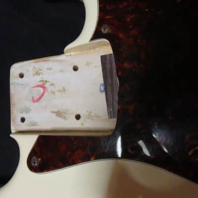 Rare Vintage Fender Japan JV JB62 Jazz Bass Vintage White w/gigbag 1982-83 image 11