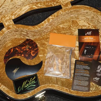 Maton SRS808C-TSB Solid Road Series Cutaway Tobacco Sunburst Satin Finish with case NEW image 2