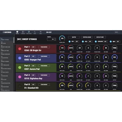 Boss GM-800 Guitar and Bass Synthesizer Pedal with Serial GK Interface, Zen-Core Sound Engine and Onboard Sound Library image 7