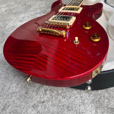 Gibson Les Paul Standard Double Cut Plus (24-fret) 2006 - Trans Red image 16
