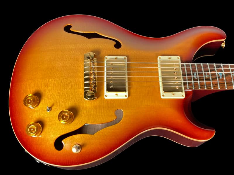 2002 Paul Reed Smith PRS Archtop Thick Hollowbody Artist Package Brazilian w Piezo ~Tobacco Sunburst image 1