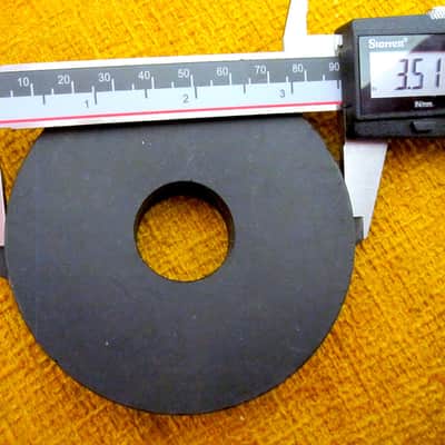 Conga or Vintage Double Tom Stand Separator Support Bracket Rubber- NOS image 2