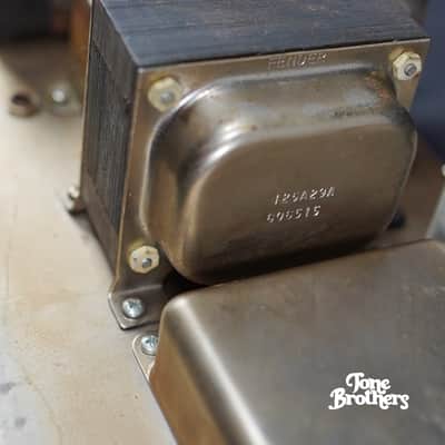 1-Owner, All Original! 1965 Fender Showman (with rare 2x15 JBL Cab!) image 13