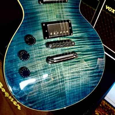 ESP LTD EC 256FM CB ZURDO / LEFTY/ GAUCHER - COBALT BLUE image 17