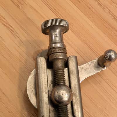 Ludwig Vintage P-338 Throw Off Strainer 1910s-1950s - Nickel image 3