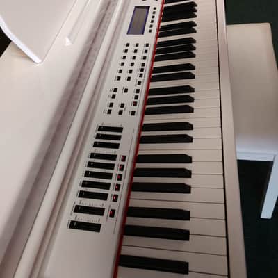 Viscount Maestro Digital Grand Piano 1990's High Gloss White image 2