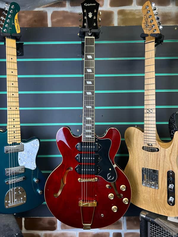 Epiphone Limited Edition Riviera P93 Wine Red 2015 Electric | Reverb