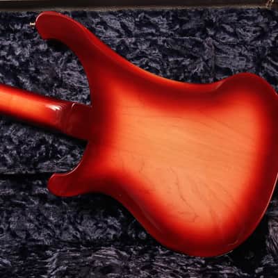 1998 Rickenbacker 4001 V63 - Fireglo - OHSC image 6