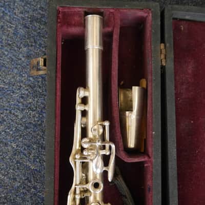 Victory Metal Clarinet, Silver, Vintage image 6