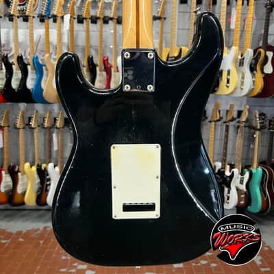 Fender   Japan Stratocaster Black 1984 – 1987 image 9