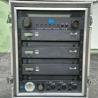 D&B Audiotechnik D12 Power Amp Rack PackageW/3 D12, Distro, Cables #1128 (THS) image 1