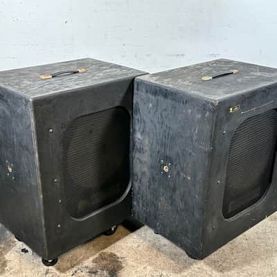 Vintage Altec 612 Speaker Pair (Original Cabinets) 605A / 605B / N-1600-A / N-1500-A image 2