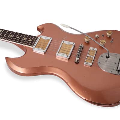 Ronin Guitars Stormcrow, 2019, Suntan Copper w/ Kill Switch & behind the bridge Single Foil. *Optional Black Pickguard Included* image 5