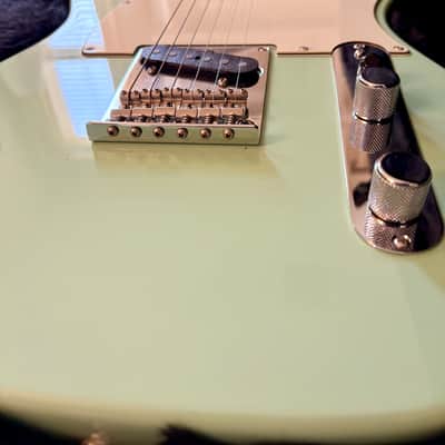 Fender Limited Edition American Professional Telecaster with Rosewood Neck 2017 - 2018 - Surf Green image 3