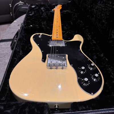 Fender American Original '70s Telecaster Custom Vintage Blonde image 2
