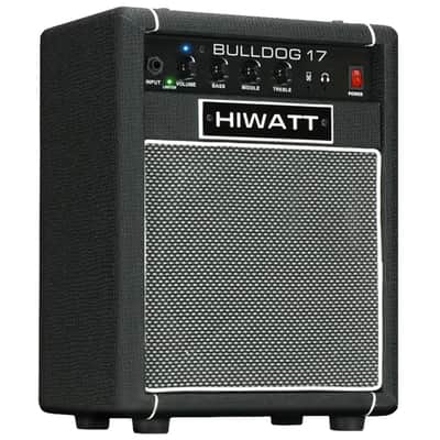 Hiwatt Bulldog 17 Bass Practice Combo Amplifier with Bluetooth, 17 Watts, 8 Inch Speaker, 3 Band EQ image 3