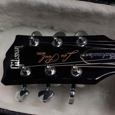 Gibson Les Paul Blackwater Chad Kroeger 2010 - trans black image 2