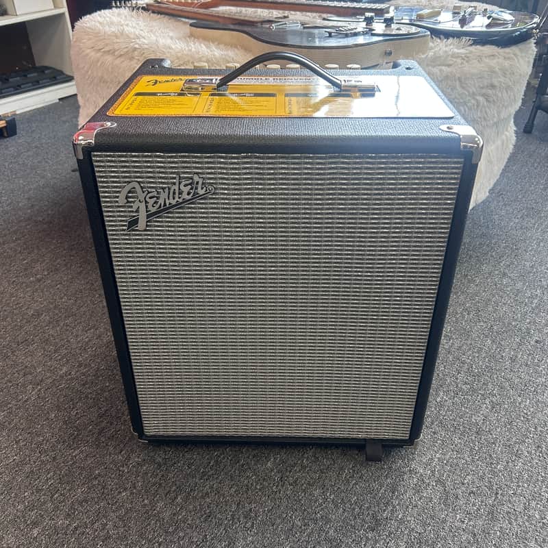 Fender Rumble 100 V3 100-Watt 1x12 Bass Combo 2015 - Present - Black image 1