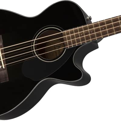 Fender CB-60SCE Acoustic-Electric Bass with Laurel Fretboard 2010s - Black image 1