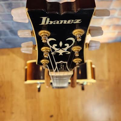 Vintage 1978 Ibanez 2635 Artist Archtop Semi-Hollow Sunburst w/ OHSC image 4