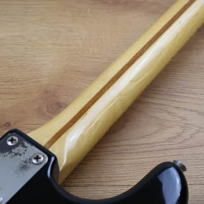 1980's Yamaha Japan SR450S Super Rocknroller Stratocaster (Black) image 11