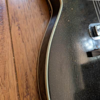 Silvertone Jupiter 1423 1962 - Black Sparkle image 6